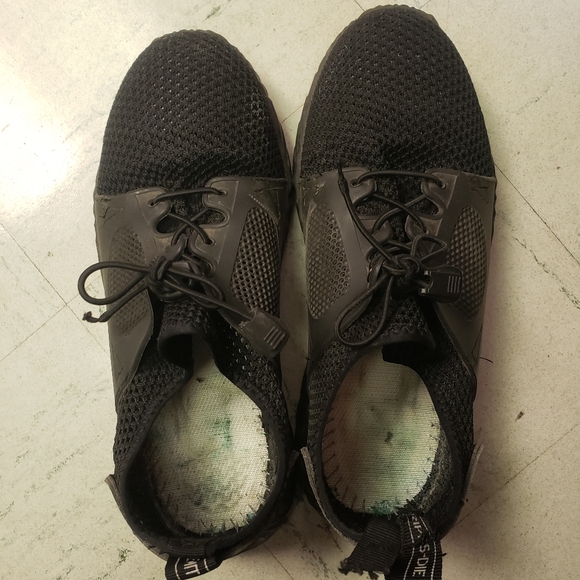 Composite toe draw string shoes - Picture 3 of 3